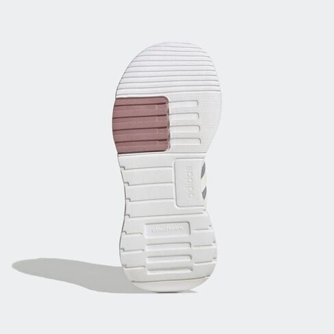 حذاء الجري adidas Racer TR21، كربون/أسود/برتقالي شبه مؤثر (فيلكرو)، 2 US للجنسين للأطفال الصغار in Kuwait