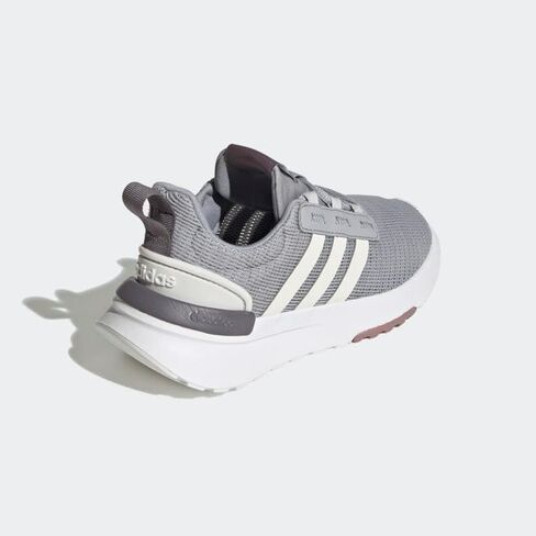 حذاء الجري adidas Racer TR21، كربون/أسود/برتقالي شبه مؤثر (فيلكرو)، 2 US للجنسين للأطفال الصغار in Kuwait