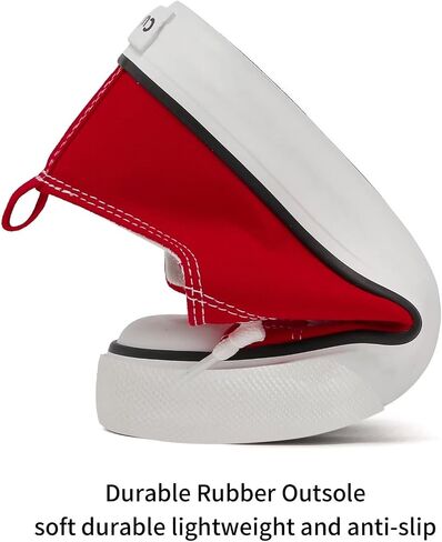 Toddler Little Kid Cushioned Canvas Shoes Slip On Sneakers Soft and Durable in Saudi Arabia