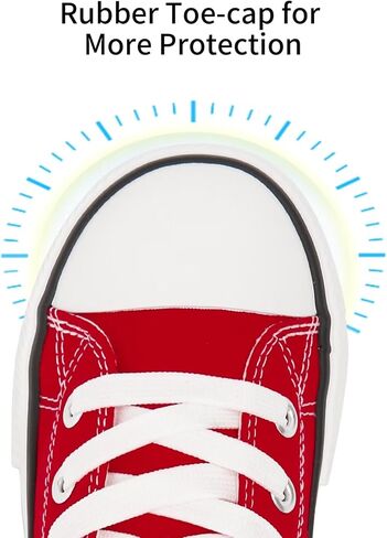 Toddler Little Kid Cushioned Canvas Shoes Slip On Sneakers Soft and Durable in Saudi Arabia