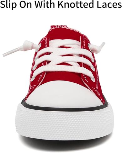 Toddler Little Kid Cushioned Canvas Shoes Slip On Sneakers Soft and Durable in Saudi Arabia