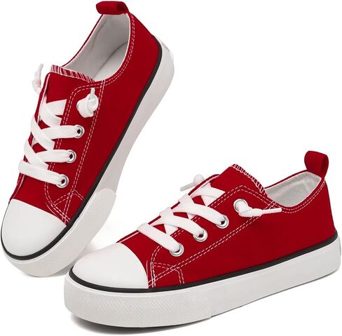 Toddler Little Kid Cushioned Canvas Shoes Slip On Sneakers Soft and Durable in Saudi Arabia