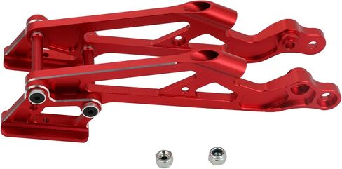 Aluminum Rear Wing Mount for Arrma 1/8 Kraton Notorious Outcast Talion Typhon 6S BLX - Red CNC T6 Alloy Upgrade, Replaces AR320347 in Kuwait