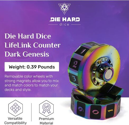 LifeLink Counter for MTG - Battleworn Copper: Enhance Your Gameplay with Elegant Life Tracking in Kuwait