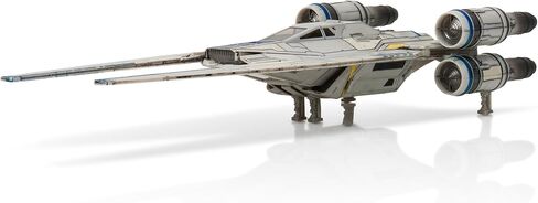 STAR WARS Micro Galaxy Squadron U-Wing Starfighter - مركبة مقاس 12 بوصة مع أجنحة قابلة للطي، وخليج القوات، ومسدس قنص، وثلاثة ملحقات صغيرة مقاس 1 بوصة in Kuwait