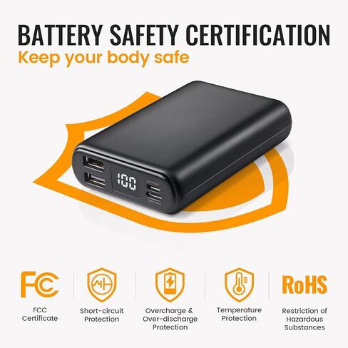 كرسي صيد TIDEWE مُسخن مع غطاء مقعد وبطارية، كرسي قابل للطي صامت 360 درجة، مقاعد صيد بأربعة أرجل قابلة للتعديل مع مسند للذراعين، كرسي صيد أرضي ثابت محمول in Kuwait