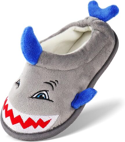 Ibeauti Slippers for Kids Toddler Boys Girls Memory Form Cute Animal House Shoes Warm Plush Winter House Slippers in Saudi Arabia