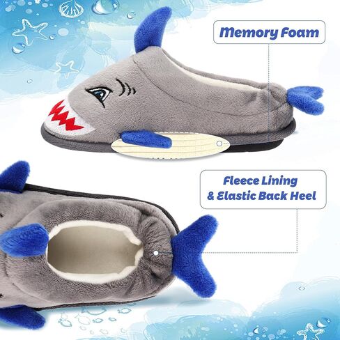 Ibeauti Slippers for Kids Toddler Boys Girls Memory Form Cute Animal House Shoes Warm Plush Winter House Slippers in Saudi Arabia