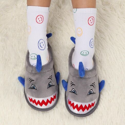 Ibeauti Slippers for Kids Toddler Boys Girls Memory Form Cute Animal House Shoes Warm Plush Winter House Slippers in Saudi Arabia
