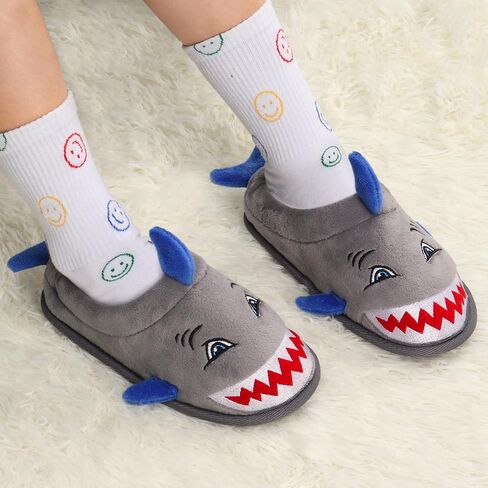 Ibeauti Slippers for Kids Toddler Boys Girls Memory Form Cute Animal House Shoes Warm Plush Winter House Slippers in Saudi Arabia