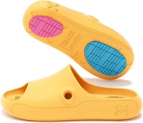 Kids Slippers, Non Slip House Slippers for Girls and Boys, Summer Shower Shoes for Indoor Beach Pool in Saudi Arabia