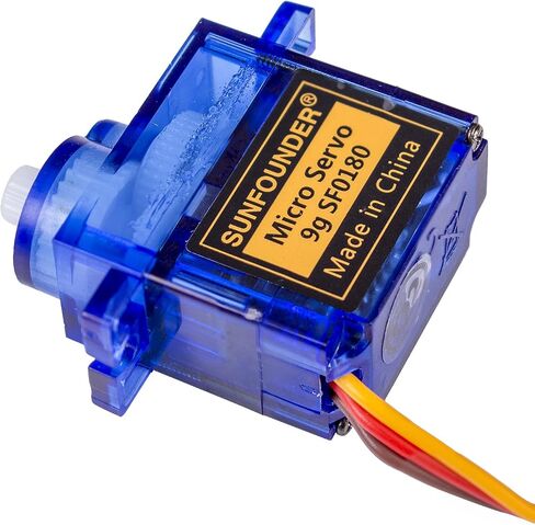 9g Metal Servo Gear RC Robot – SunFounder SF180M Digital Half Metal Semi-Metal Micro Servo Motor Helicopter Airplane Boat Robot Control 2pack in Saudi Arabia