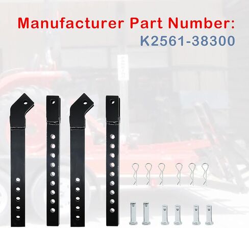 طقم مثبت K2561-38300 متوافق مع جرار B&BX Kubota BX1500D، BX1800D، BX2200DB1550D، B1550E، B1550HST-D، B1550HST-E، B1750D in Kuwait