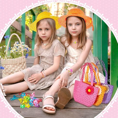 مجموعة اللعب من Bonuci 54 قطعة من فساتين حفلات الشاي للفتيات تتضمن قبعة حفلات الشاي وقفازات وحقيبة وقلائد وسلاسل مفاتيح ومراوح للفتيات الصغيرات وأعياد الميلاد ومستلزمات حفلات الشاي in Kuwait