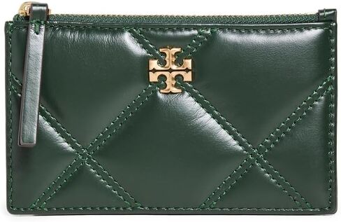 حافظة بطاقات بسحاب للسيدات من Tory Burch Kira Diamond in Kuwait