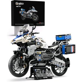مجموعة بناء لعبة الدراجة النارية Nifeliz R125GX، قم ببناء نموذج عرض دراجة نارية أنيق، مجموعة بناء نموذج دراجة نارية قابلة للتجميع للبالغين (2369 قطعة) in Kuwait