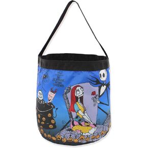 Disney The Nightmare Before Christmas Collapsible Basket Bucket Tote Bag