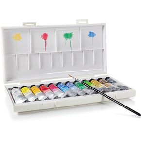 Sennelier, La Petite Aquarelle Watercolor Sets, 24-Color Half Pan Set, Multicolor