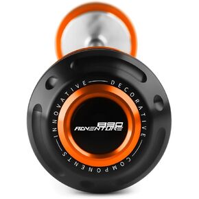 Motorcycle Front Wheel Axle Fork Slider Crash Protector Compatible With K.T.M 890 Adventure/R/Rally 2021 2022 2023 2024 | 890 ADV 890ADV 890ADVENTURE Accessories (orange)