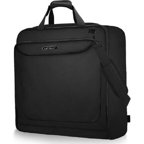 Garment Bags for Travel, Lychee Large Garment Duffle Bags for Hanging Clothes, Foldable Wrinkle Free Carry On Suit Bag for Men Women, Waterproof Travel Business Luggage Garment Bag with Shoulder Strap