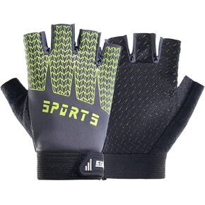 Girls Fingerless Bike Gloves, Sport Gloves for 4-10 Year Girls Monkey Bars Rock Climbing Gloves Cycling Biking Fishing