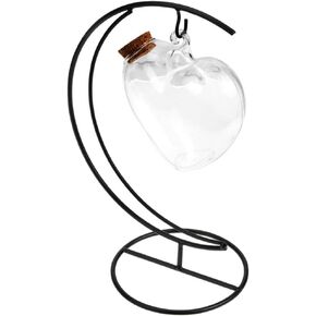 Cabilock 1 Set Wishing Bottle Origami Bottle Hanging Wishing Bottle Plants Showing Bottle Glass Containers Glass Empty Container Decorative Wishing Bottle Glass Container with Lid Glass Jar