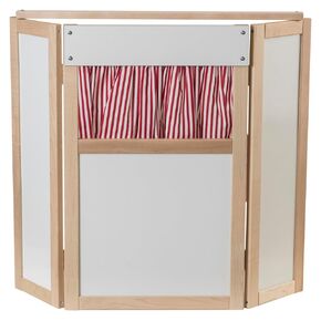 Childcraft Dry-Erase Tabletop Puppet Theatre, 30-3/4 x 7-7/8 x 29 Inches