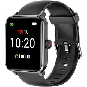 Smart Watch, Fitness Tracker with Heart Rate Monitor, Blood Oxygen, Sleep Tracking, 41mm Smartwatch Waterproof with Pedometer for Women Men Watch Compatible with Android iOS Phones