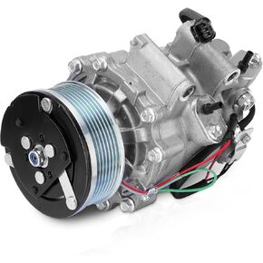 AC Compressor with Clutch Compatible with Honda Civic 1.8L 2006-2011, Replaces# 38800-RNA-A01, 38810RRBA01 38800RNBA02 38800-RNB-A02
