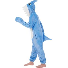 BesserBay Unisex Kids Halloween Zip Up Hoodie Onesie Shark Jumpsuit 4-12 Years
