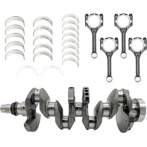 23110-2B610 1.6L محرك العمود المرفقي مع قضبان ومحمل مجموعة متوافقة مع 2012-2017 Hyun-dai Accent Veloster Kia Rio Soul 1.6L، 231102B610 23510-2B010 in Kuwait