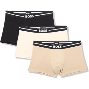 BOSS Men's 3-Pack Bold Logo Trunks