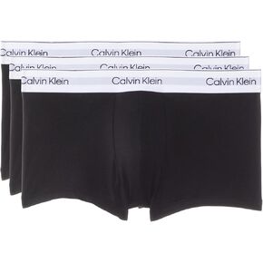 Calvin Klein Men's Modern Cotton Stretch Low Rise Trunk 3-Pack