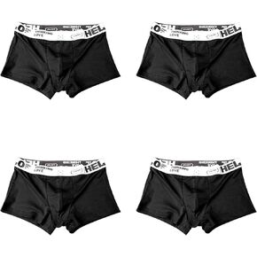 Evankin Mens Cotton Boxer Briefs Soft Cool Underwear Breathable Low Rise Trunks