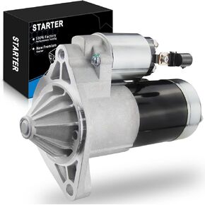 Starter Motor for:-Jeep Grand Cherokee 99 00 01 02, Cherokee 1999-2001, Wrangler 1999-2002, 4.0L L6 12V 1.7KW 10 Teeth CW Replacement OE# 56041012AB, 17749N, M1T74281