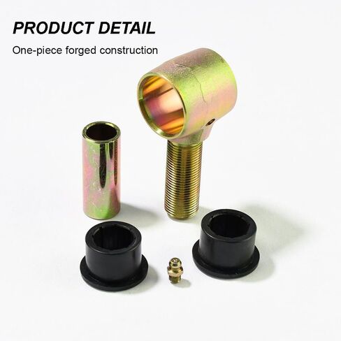 MIMIRACLE 3/4" Threaded Bushing Kit for 4-Link Suspension, Heavy Duty .750" Polyurethane Bushing, Includes Right and Left Hand Thread Bushings, 1/2" Bolt Hole -1Set in Kuwait