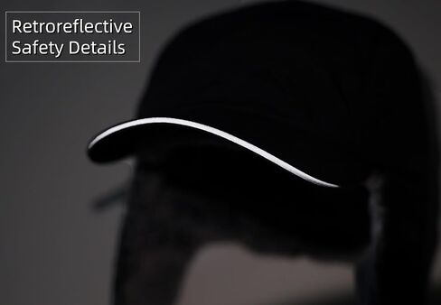 قبعة Connectyle للرجال مع غطاء للأذن، قبعة شتوية دافئة مقاومة للرياح، طاردة للماء، عاكسة للضوء، مبطنة بالكامل بالفرو الصناعي in Saudi Arabia