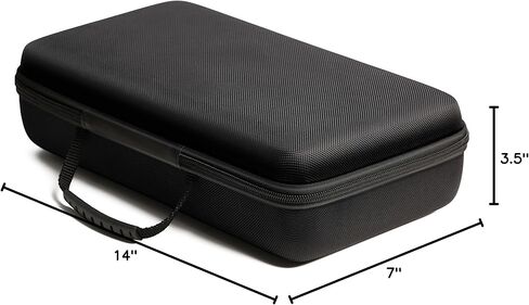 Watch storage case for 15 watches, men's hard watch box safe travel case with soft protective pillow,fit most watches up to 60mm face in Kuwait