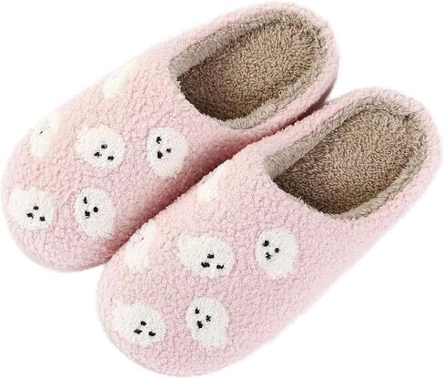 Dachshund Dog Slippers For Women Men Cute Animal Cartoon Ladybug Butterfly Cat Slippers Slides Memory Foam Slip On House Shoes in Saudi Arabia