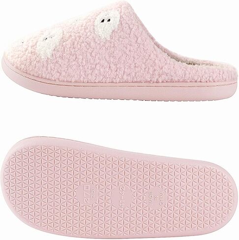 Dachshund Dog Slippers For Women Men Cute Animal Cartoon Ladybug Butterfly Cat Slippers Slides Memory Foam Slip On House Shoes in Saudi Arabia