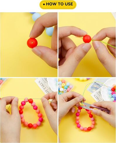 180PCS FIVEIZERO Silicone Beads, 30 Colors 12mm Silicone Beads Focal Beads Rubber Round Beads Mixed Color Silicone Lentil Beads Bulk for DIY and Keychain Accessories Silicone Beads Crafts Making in Kuwait