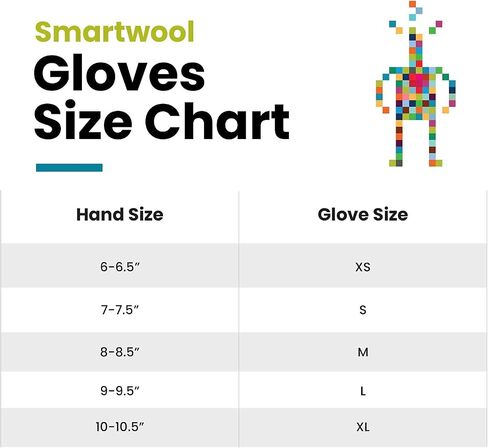 Smartwool Hudson Trail Nordic Mitten | Merino Wool Winter Mitten For Men and Women in Saudi Arabia