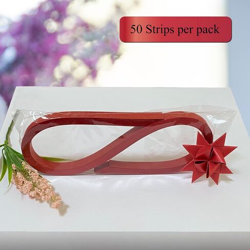 Metallic Gold Paper Strips for Weaving Projects (Single Color Packs). Paper Strips for Moravian Stars, German Stars and Froebel Stars. 50 Strips per Pack (1/2 x 19 inch) in Saudi Arabia
