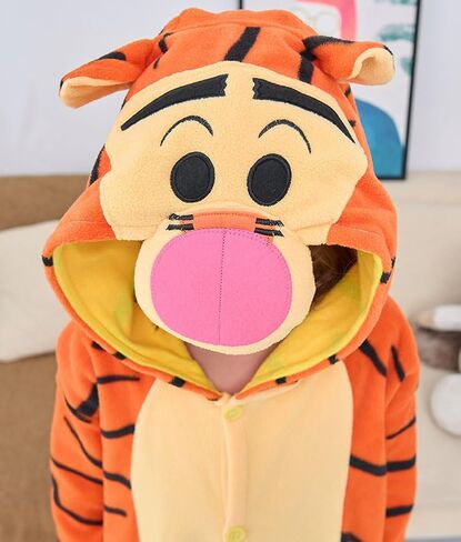 ملابس نوم للأطفال على شكل حيوانات، ملابس نوم من الفلانيل ذات مقاس مريح in Kuwait