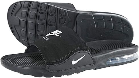 Nike mens Air Max Camden Slide, Black/White, 11 in Saudi Arabia