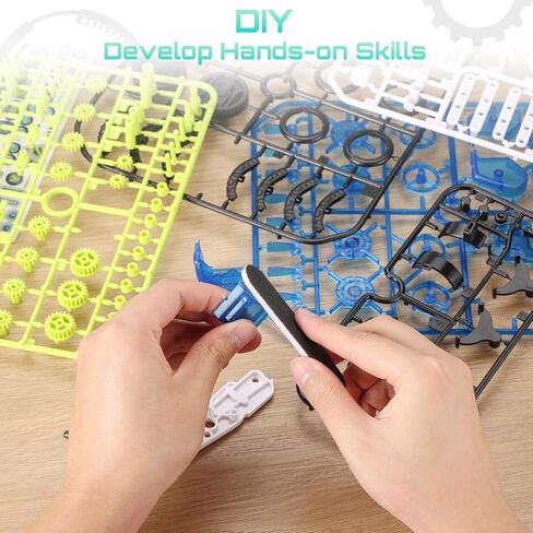 12 in 1 Solar Robot Kit, Education Science Experiment Kits for Kids Ages 8-12, DIY Solar Power Building Kit with Solar Panel and Battery Power Christmas Birthday Idea Gifts Toy for Tennagers-Green in Saudi Arabia