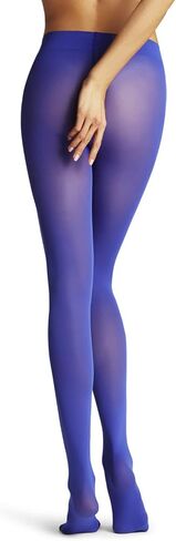 جوارب FALKE النسائية Pure Matt 50 Denier، جوارب غير لامعة، ملابس كاجوال أو رسمية، شبه شفافة متوسطة سميكة، نايلون، أسود (أسود 3009) - مستدام، S، زوج واحد in Kuwait