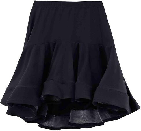 Asymmetric Fishtail Hip Latin Ballroom Skirts for Girls Dance, Salsa, Tango, Samba in Saudi Arabia