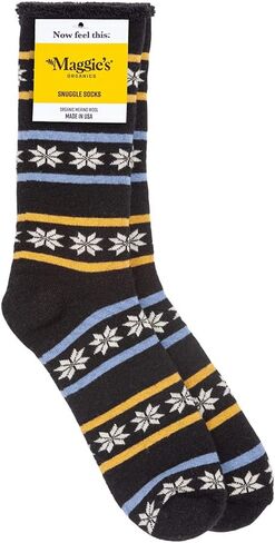Maggie's Organics - Organic Wool Snuggle Winter Socks - Unisex for Men & Women- Parent in Saudi Arabia