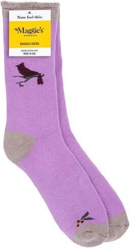 Maggie's Organics - Organic Wool Snuggle Winter Socks - Unisex for Men & Women- Parent in Saudi Arabia